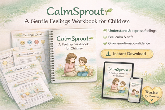 Big Feelings Workbook Bundle for Children (Age 4-8)