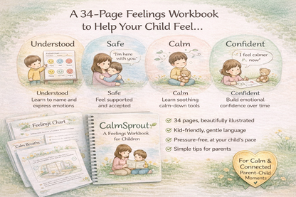 Big Feelings Workbook for Children (Age 4-8)